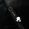 Funda Protectora de Hombro para Cinturón de Seguridad de Mascota Nueva, Panda de Dibujos Animados Lindo, Cubierta Protectora para Coche Alargada, Universal para las Cuatro Estaciones