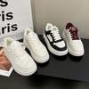 Zapatos Casuales Blancos Personalizados para Mujer 2025 Nueva Primavera Zapatos Deportivos Versátiles de Suela Gruesa Estudiantes Trbottomyy Zapatos de Suela Gruesa