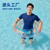 Directamente del fabricante, material de PVC, flotador inflable transparente para juegos acuáticos al aire libre para adultos