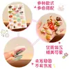 Dulce y Linda Mini Pinza para el Cabello de Helado, Pinza de Pato Versátil de Verano para Niñas, Accesorio para el Cabello Pinza para Flequillo Lateral