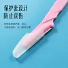 Navaja de Cejas Suelta Venta al por Mayor de Fábrica con Red Protectora Navaja Afilada Navaja de Cejas Recortador de Cejas Herramienta de Belleza