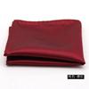 Venta de fábrica en stock Moda accesorios para traje de hombre pañuelo cuadrado bufanda 1200 agujas poliéster seda vestido bolsillo toalla
