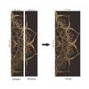 MT031 adesivos de porta com padrão de mandala transfronteiriços, adesivos para janelas de vidro, adesivos criativos para renovação de portas de madeira, adesivos de parede