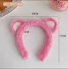 Diadema de Moño de Minnie Headwear Infantil Parque de Atracciones Lindo Dibujo Animado Orejas de Conejo de Mickey Diadema Pasador Accesorios para el Cabello para Mujeres