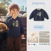 [Sudadera Nueva para Niños, Nuevo Estilo de Otoño, Top Infantil Forrado de Felpa, Ropa Gruesa de Invierno, Ropa para Bebés Niños]