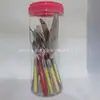 Fábrica de comercio exterior directa transfronteriza Brasil Sudamérica vajilla 24 PIEZAS cuchillo, tenedor y cuchara juego de 16 piezas de vajilla de acero inoxidable