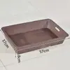 Cestas para Frutas e Legumes Prateleira Cestas para Supermercado Expositores de Plástico Cestas para Frutas e Legumes para Lojas de Frutas e Legumes Estrutura Verde Coleta de Leite