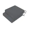 Almofada Quadrada para Cadeira de Alta Densidade, Removível e Lavável, Almofada para Assento de Escritório, Macia, Respirável, Confortável, Feita Sob Medida