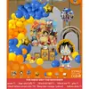 Traje de Globos de Cumpleaños para Niños en Español 12345-años Escena de Fiesta Conjunto de Suministros Decorativos para Niños y Niñas