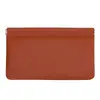 Nova Bolsa de Cosméticos com Fecho Automático e Compartimentos para Batom, Bolsa Classificadora de Cosméticos, Cor Pura, Textura de Pedrinhas, Carteira Feminina
