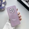 Funda metálica mate para Huawei Mate60PRO, con película para lente magnética 430, suave y flexible.