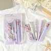 Set de Papelería Creativo Lindo Aspecto de Alta Calidad Estilo Ins Recompensa de Clase para Estudiantes Set de 9 Piezas Venta al por Mayor Souvenir