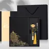 Caja de Regalo de Negocios Estilo Chino A5, Multicolor, Práctica para Eventos de Empresa, Regalos de Inauguración, Recuerdos, Cuaderno