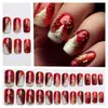 Venta Caliente Copo de Nieve Muñeco de Nieve de Navidad Año Nuevo Uñas Portátiles Pegatinas de Uñas de Alta Calidad Manicura Blanqueadora de Alta Calidad Manicura Removible