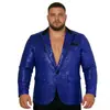 Jaqueta Brilhante Disco Nova Outono e Inverno Amazon Atacado Terno Masculino de Lantejoulas Zt-X61