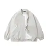 Chaqueta de Trabajo Nueva de Moda para Hombre, Moda Retro Americana de Calle, Top Casual Versátil Cómodo de Manga Larga