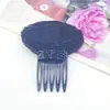Clip de Almohadilla para Flequillo Invisible para Mujeres, Almohadilla para Raíz del Cabello de la Frente, Pasador para Coronilla Alta, Herramienta para Dar Volumen al Cabello, Peine Accesorio para el Cabello