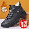 2025 Novos Sapatos de Algodão para Dropshipping com Tecnologia Heattech para o Inverno e Espessados para Uso Externo de Cano Alto Tudo-em-Um Botas de Neve do Nordeste Sapatos Antiderrapantes