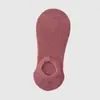 Calcetines de barco para mujer Calcetines de verano para mujer Silicona Antideslizante Talón No Extraíble Boca Baja Calcetines Invisibles Verano Finos Transpirables Venta al por mayor