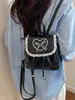 Mochila de renda com laço transfronteiriça de nicho para mulheres, nova moda 2026, bolsa de mão de viagem de alta qualidade