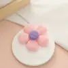 Nuevo flor de cinco pétalos ultrasónica tela algodón repujado flor cosida a mano diy accesorios para el cabello zapatos flor sombrero flor venta al por mayor
