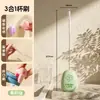 [Original] Cepillo de Paja Pequeño con Forma de Brote 2 en 1 para Uso Doméstico, Adecuado para Biberones y Vasos de Bebé y Niños