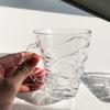Taza de vidrio transparente con forma de celebridad de Internet para mujer, taza de avena para desayuno de gran capacidad con asa, taza de leche, taza de agua para el hogar