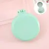 Peine Plegable de Cojín de Aire de Dibujos Animados Lindo Dos en Uno Estudiante Portátil Mini Masajeador Bolsa de Aire Peine con Espejo Pequeño