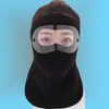 Óculos de Ciclismo à Prova de Vento e Máscara Facial para Calor e Proteção - Máscara Facial Anticongelante para Entregadores/Pesca (Removível e lavável)