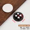 Rodinhas autoadesivas para mover, contas para rodinhas, armário de armazenamento espesso, móveis móveis silenciosos, roda de esfera universal, roda pequena, polia sem furo