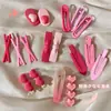 Presilha de Cabelo Rosa Dopamina Y2K para Mulheres 2026 Novo Estilo Presilha para Franja Lateral Pequeno Grampo Acessório de Cabelo Presilha de Cabelo Infantil