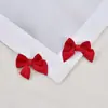 Directo de fábrica color sólido tamaño pequeño tridimensional lindo pasador de lazo DIY accesorios para ropa accesorios para niños