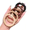 Gomas para el Cabello Color Café para Niñas, Cola de Caballo Alta Semi-Atada o Completamente Atada, Bandas Elásticas para el Cabello Melard, Anillos Elásticos de Alta Elasticidad para Niños Niñas