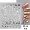 Beleza Completa Transfronteiriça Novos Adesivos de Nail Art Ins Outono Aurora Laser Folha de Bordo Adesivos de Nail Art