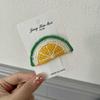 Horquilla de Lana Estilo Fragante Fruta para el Cabello de Mujer Corea del Sur Lolita Celebridad Cibernética Fresa Pinza Lateral Pinza para Flequillo Pinza para el Cabello Tocado
