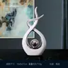 Adornos modernos de cerámica de lujo ligero para sala de estar, recibidor, mueble de TV, escritorio de oficina creativo, mueble de vino, decoraciones para inauguración de casa