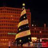 Árbol de Navidad de marco grande directo de fábrica 3-20 metros exterior luminoso diseño de escena navideña diseño de escaparate de hotel
