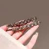 Nueva Horquilla Redonda de Strass con Corte Multifacético, Versátil y Elegante, Adecuada para Niñas, Pinza para Flequillo, Accesorio para el Cabello, Pasador