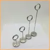 Portanotas con Forma de Corazón de Acero Inoxidable para Bodas, Soporte Sencillo tipo Paleta con Base de Aleación de Zinc, Gran Cantidad, Precio Excelente