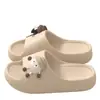 Pantuflas Eva para Mujer Verano 2025 Nuevas Interior Hogar Baño Ducha Suela Gruesa Antideslizante Pantuflas para Mujer