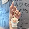 Chaveiro de Bebê Fofo de Quatro Cores Pingente de Boneca de Pelúcia Macia Acessório para Mochila de Menina Pequeno Presente Combinando para Casal Venda por Atacado