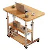 Mesa de noche con múltiples funciones, altura ajustable, adecuada para dormitorios, salas de estar, sofás, dormitorios estudiantiles y oficinas; una mesa móvil para almacenamiento y organización