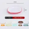 Vajilla de restaurante de comida rápida, juego de cuencos pequeños para platos, cuenco de melamina comercial estilo chino para arroz al vapor de autoservicio para comedores de fábrica, plato de comida rápida