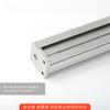 Sukai selado à prova de poeira fuso de esferas mesa deslizante linear guia linear pequeno módulo 4257 bancada de motor de passo