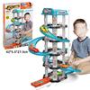 Menino deslizando carrinho de brinquedo Modelo de kart de cidade para crianças Casa de brincar brinquedo Conjunto de aniversário presente para jardim de infância