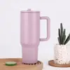 Taza de Hielo Big Mac de 40 oz Transfronteriza Gran Capacidad Termo con Popote Doble Capa Almacenamiento en Frío Acero Inoxidable 304 Taza para Coche