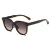 Nuevas Gafas de Sol Transfronterizas para Hombre, Montura Cuadrada Grande, Gafas de Sol de Gama Alta, Modernas Gafas de Sol Anti-UV para Mujer