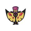 Insignia Conmemorativa Periférica de Aleación con Animación de Explosiones de Diseño Transfronterizo, Ropa, Bufanda, Exquisito Pin de Botón Decorativo que Combina con Todo, Regalo