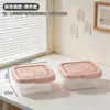 Frasco de almacenamiento transparente BNBST con tapa para sala de té, almacenamiento de tazas de café, frasco de almacenamiento para clasificar y organizar artículos domésticos varios