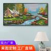 2020 nova série de paisagens em ponto cruz pequena ponte água corrente família sala de estar pintura decorativa fábrica atacado uma geração de cabelo